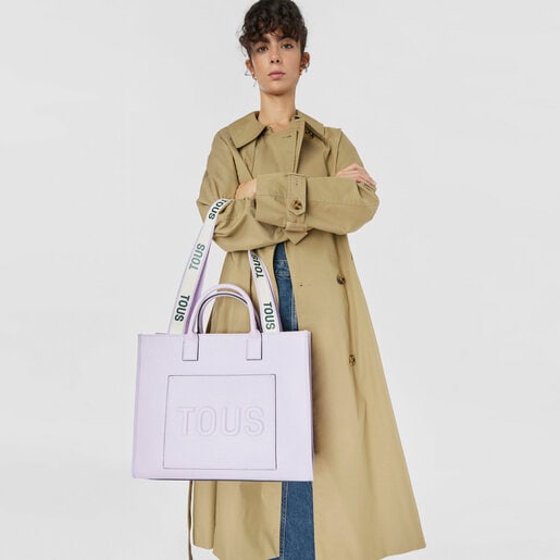 Shopping grande Amaya malva TOUS La Rue