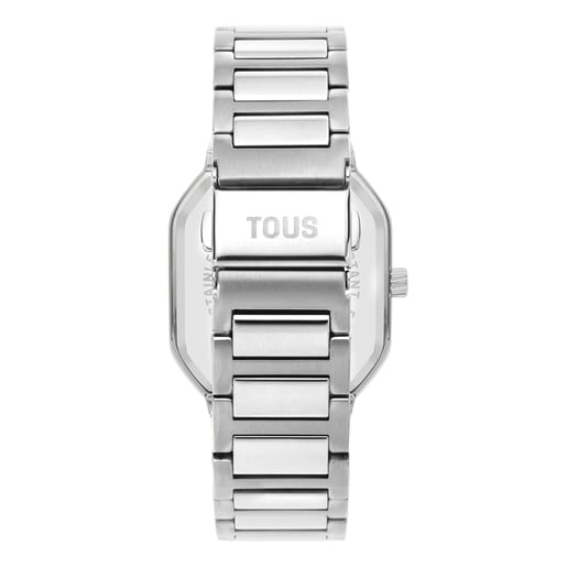 Montre analogique avec bracelet en aluminium Lit