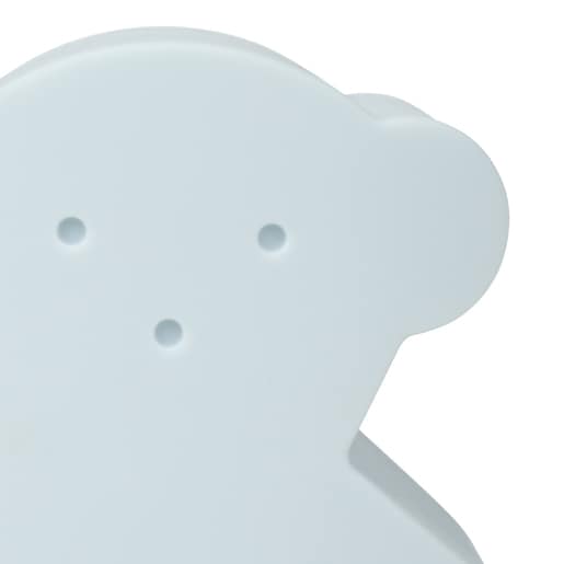 Cute bear-shaped night light in blue