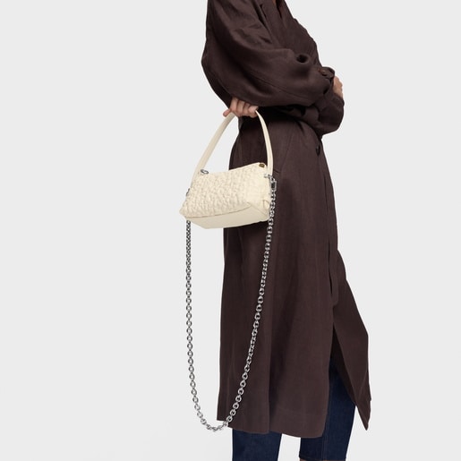 Beige Minibag TOUS Puffy Bear