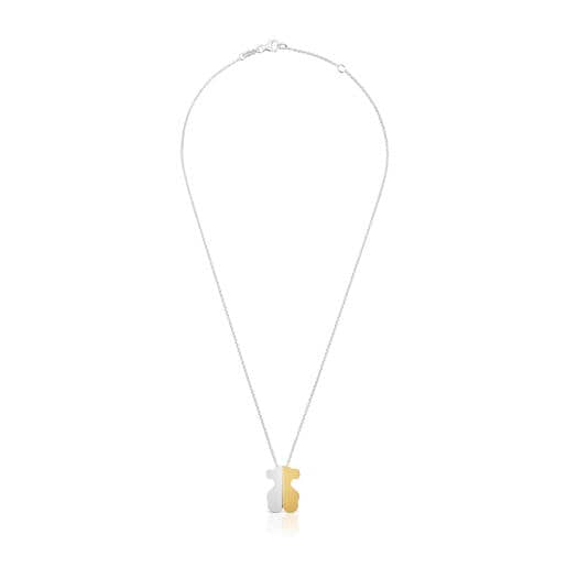 Collar bicolor y motivo oso 20 mm TOUS 1950