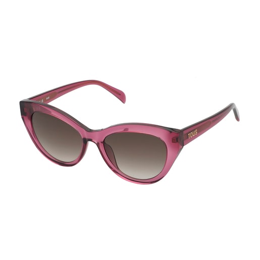 Burgundy-colored Sunglasses TOUS Butterfly