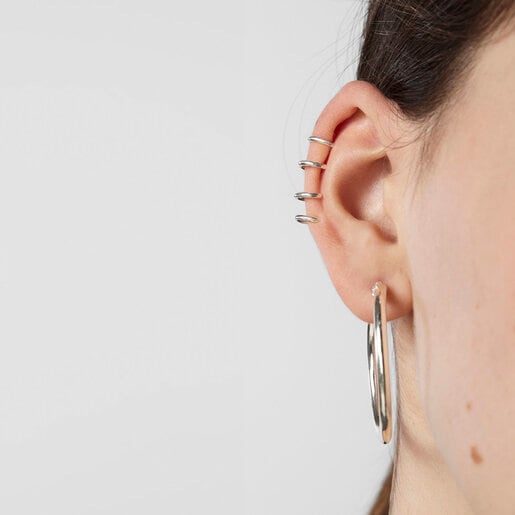 Silver TOUS Basics Earcuff | TOUS