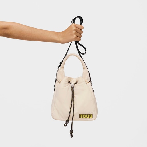 Beige Bucket bag TOUS Carol Soft