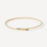 Pulsera abierta de oro con diamantes TOUS ATELIER