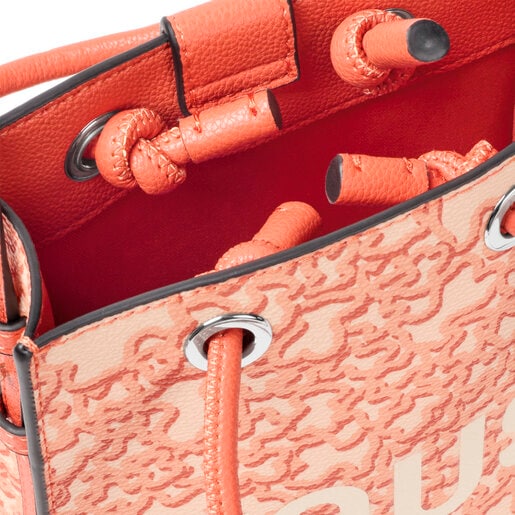 حقيبة يد بوب ميني صغيرة باللون البرتقالي من تشكيلة Kaos Mini Evolution