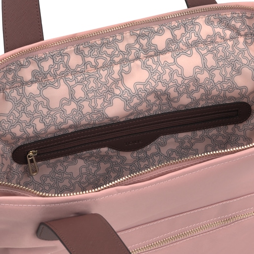 Capazo grande Shelby rosa