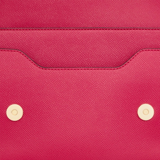 Medium fuchsia TOUS La Rue New Audree Crossbody bag
