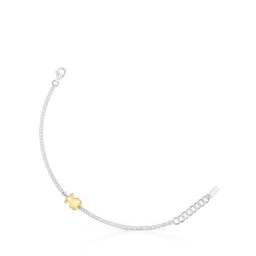 TOUS ブレスレット　ステンレス Silver chain bracelet with bear motifs Bold Bear | TOUS