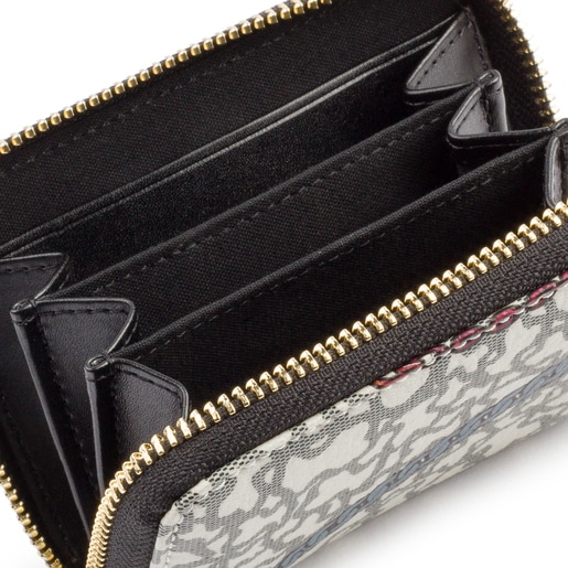 Medium multi-black Kaos Mini Cadenas purse