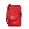 Red TOUS Funny Hanging phone pouch with wallet