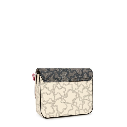 ブラック＆ピンクカラーのスモールクロスボディバッグ Kaos Legacy