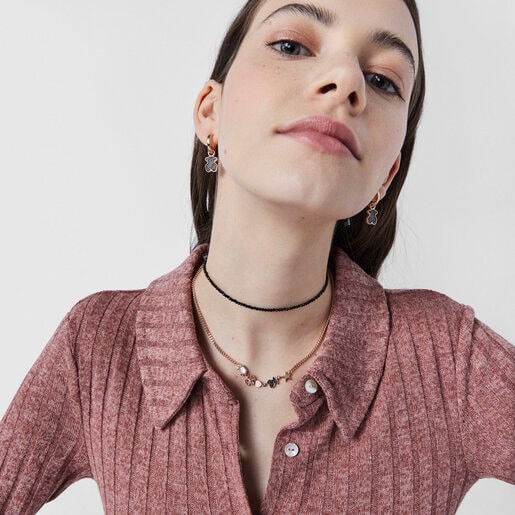 Collier Join en Vermeil rose