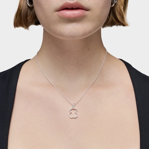 Silver Silueta Necklace