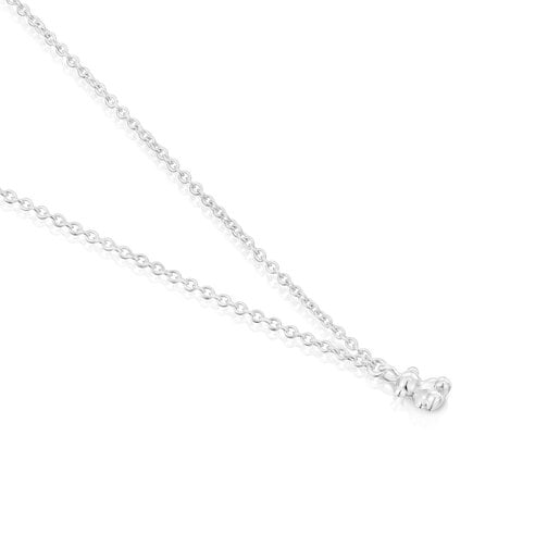 Silver Bold Bear Necklace | TOUS