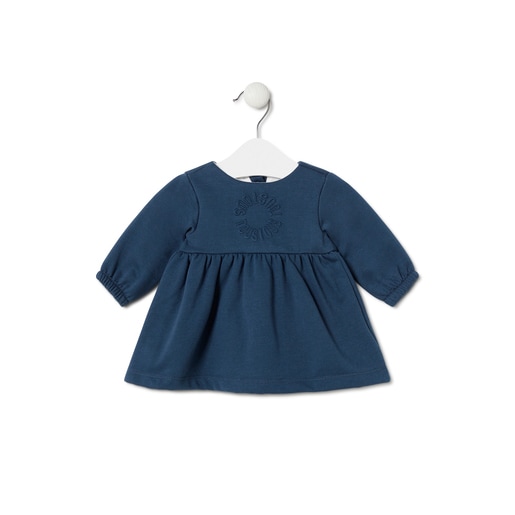 Baby girls dress in Trend navy blue