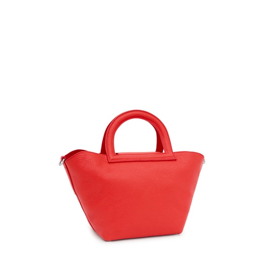 Medium red leather Shoulder bag TOUS Dora