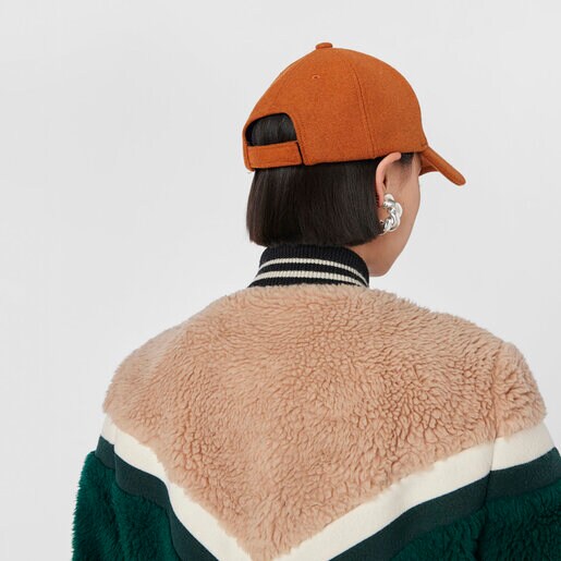 オレンジのキャップ TOUS Olympe