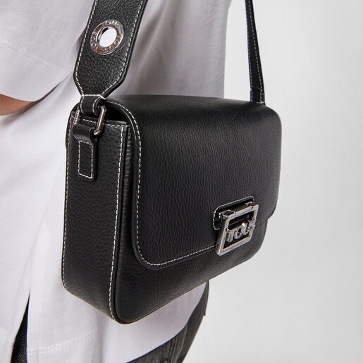 Сумка-кроссбоди TOUS Legacy из черной кожи