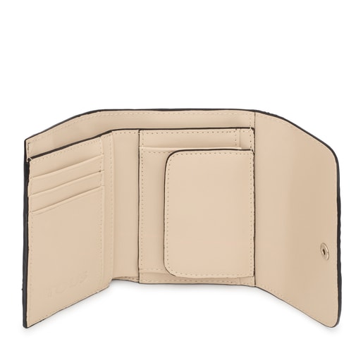 Portefeuille TOUS Empire en cuir lilas