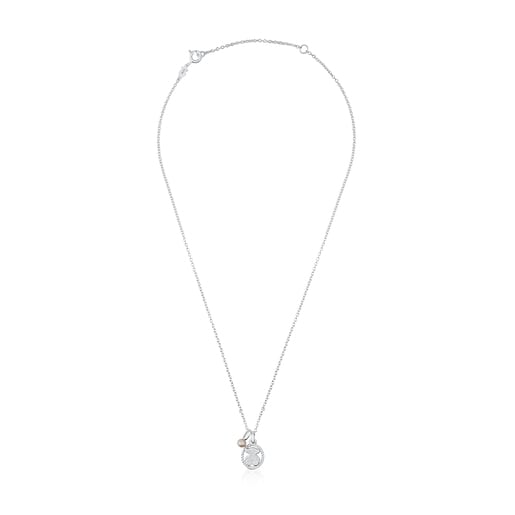 Silver Camee Necklace with Pearl | TOUS