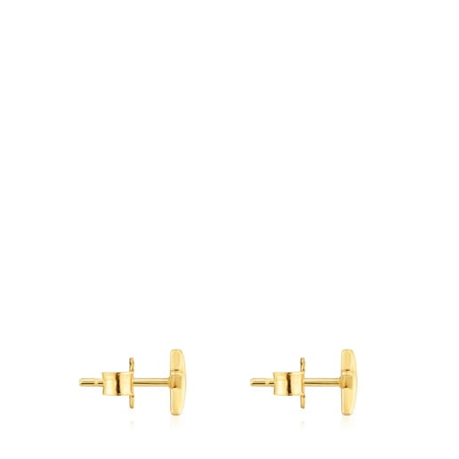 Boucles d’oreilles étoile en argent plaqué or 18 ct TOUS Motivos
