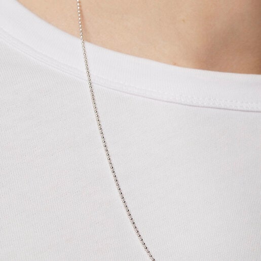 Medium 58 cm Silver TOUS Chain Chain.
