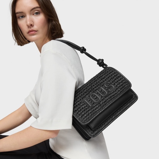 Medium Crossbody bag Audree Rafia