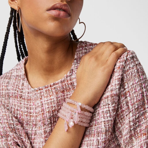 Pulsera tous online rosa