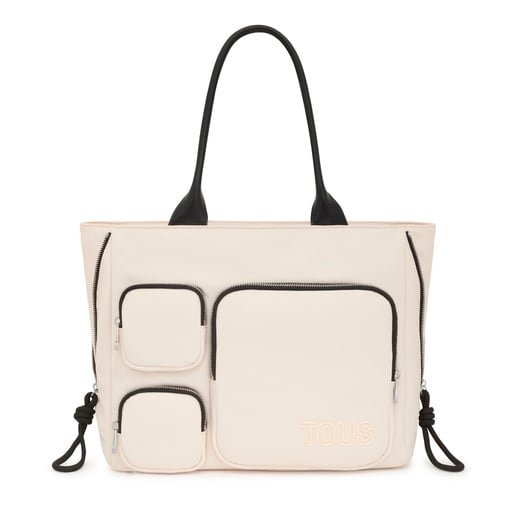 Shopper grande bege TOUS Roomy