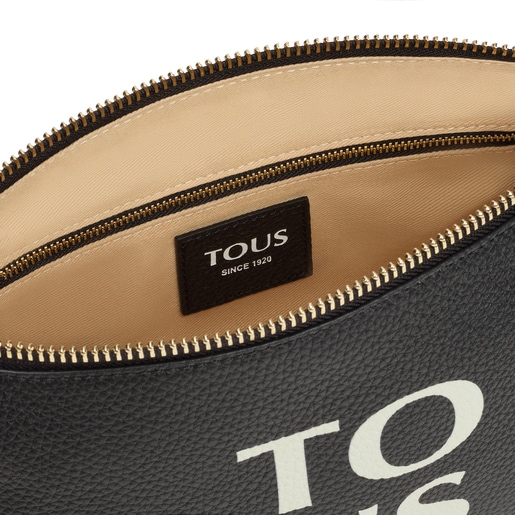 Bandolera de piel negra TOUS Balloon