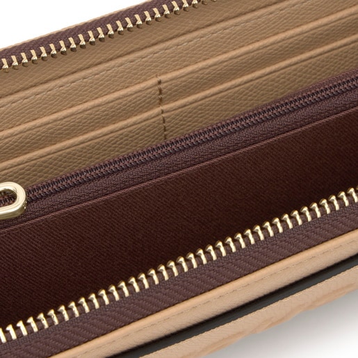 Beige Wallet TOUS Back to Basics