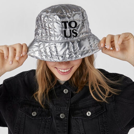 Silver-colored TOUS Empire Padded Bucket hat
