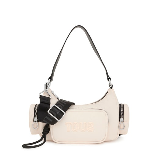 Bolso de hombro beige TOUS Roomy