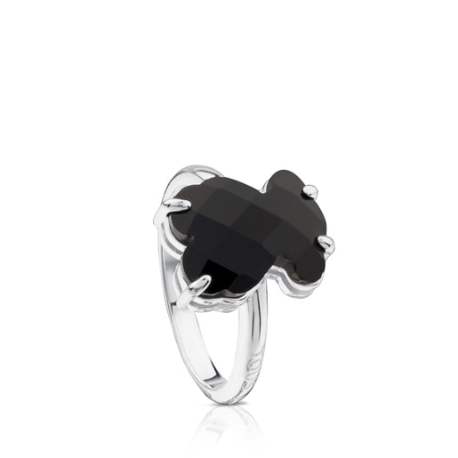 Anillo tous onix negro new arrivals