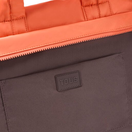 Large orange TOUS Marina Shopping bag | TOUS