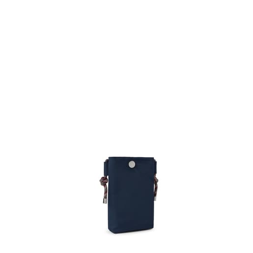 Mini navy blue Empire Soft Chain Hanging bag