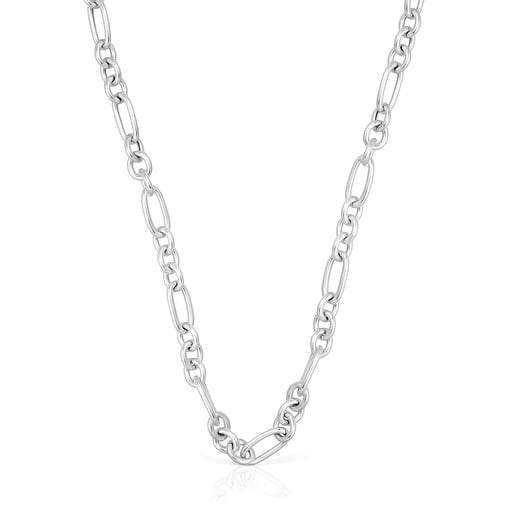 Collier avec anneaux en argent court Sweet Dolls