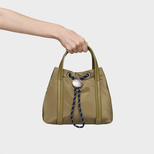 תיק באקט Empire Soft בצבע ירוק זית