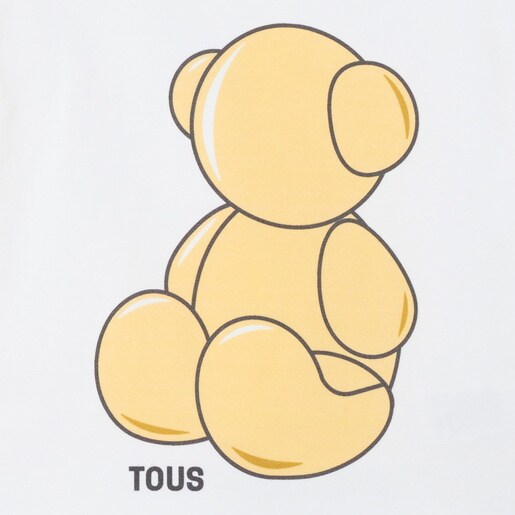 Beach t-shirt in Chic yellow