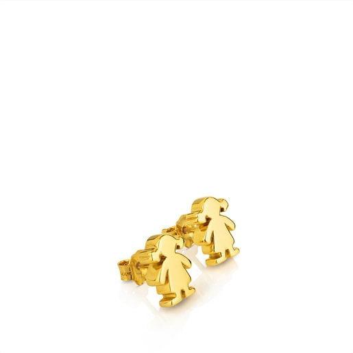 Gold Sweet Dolls Earrings