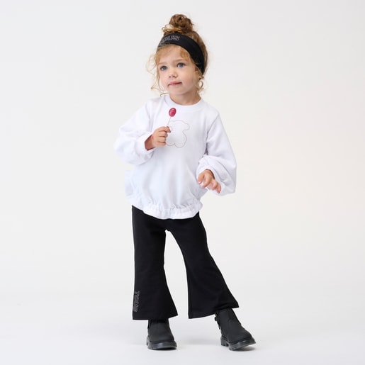 Girls leggings in Party black