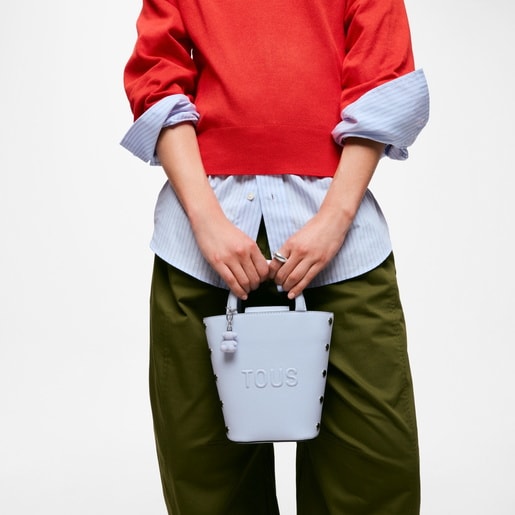 Grayish blue Minibag TOUS Back to basics