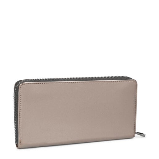 財布  Dorp Logo  長財布  M 合成皮革 グレー