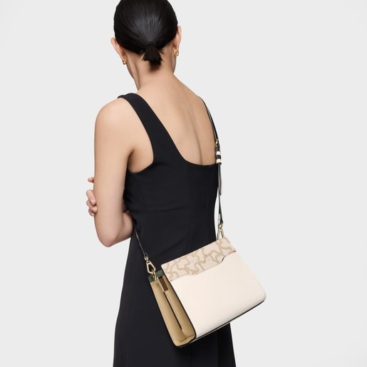 Shopper ivoire petit Kaos Icon