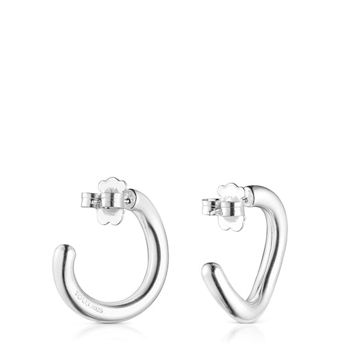 Boucles d’oreilles Hav en argent