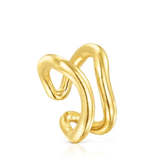 Silver vermeil Hav Ring