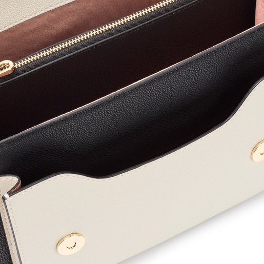 Medium taupe TOUS Kaos Mini Evolution Audree Crossbody bag