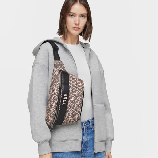 Riñonera gris oscuro TOUS MANIFESTO