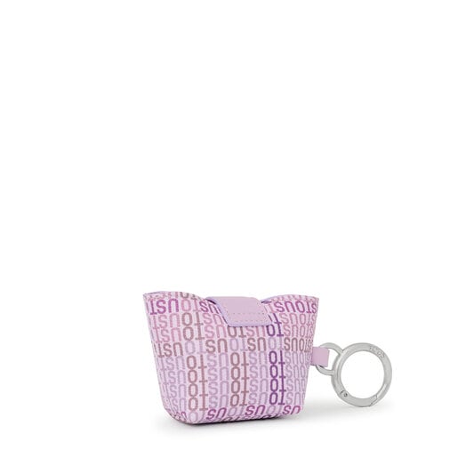 Mauve TOUS Cecilia Mini-pendant with bag inside